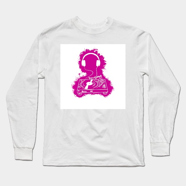 T-Shirt ´´Dj Simek´´ #9 Long Sleeve T-Shirt by DJSIMEK